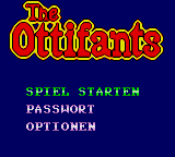 Ottifants, The (Europe) (En,Fr,De,Es,It) Title Screen